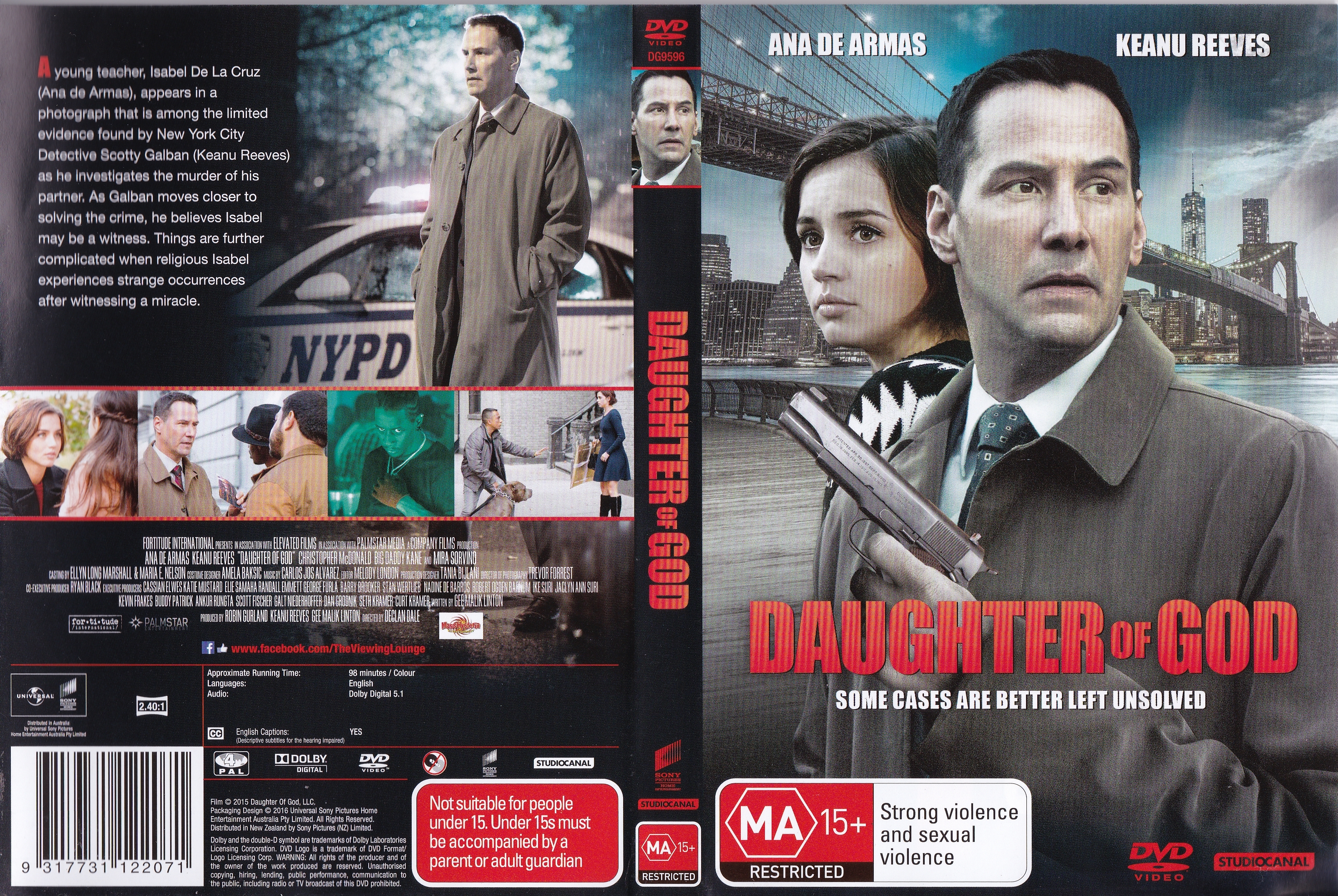 Daughter of God (2016) : Front